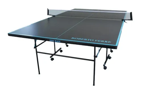חבילת הכל כלול לשולחן טניס פנים ROBERTO FERRE BLACK TT5000