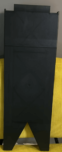 דופן צד שחורה לשולחן Outdoor 620