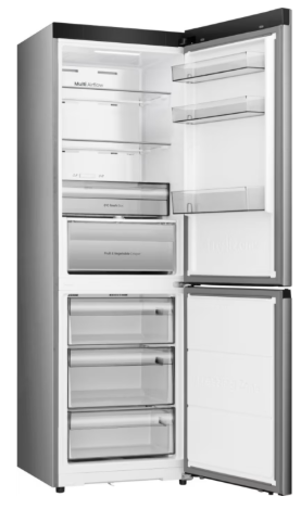 מקרר 2 דלתות מקפיא תחתון Hisense RB3K330SEIE נירוסטה