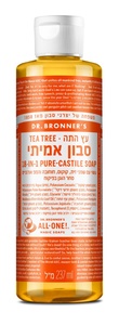 ד"ר ברונרס סבון קסטיליה נוזלי עץ התה (473 מ"ל)