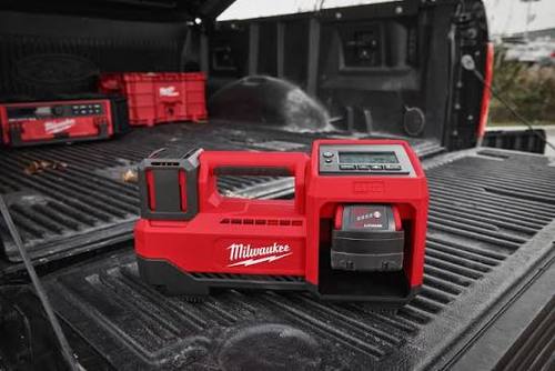 גוף משאבת אוויר לניפוח צמיגים דגם M18 BI-0 מבית MILWAUKEE מילווקי
