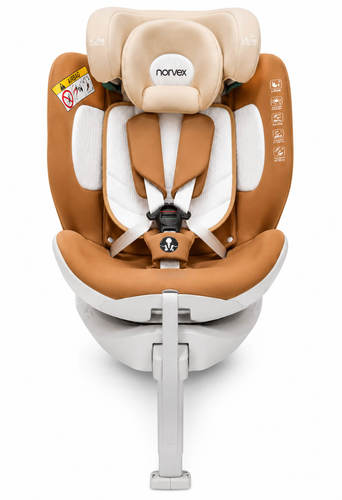 כיסא בטיחות מסתובב 360° NORVEX חום Bsmart