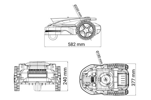 מכסחת רובוטית Quix OCULUS