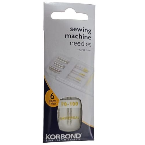 מחטים למכונת תפירה Korbond Universal, מידות 70-100 ?6 יחידות