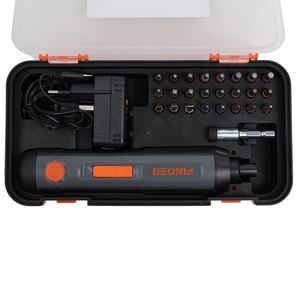 מברגון נטען FINDER 4V USB | ערכת 26 חלקים להרכבות ותחזוקה