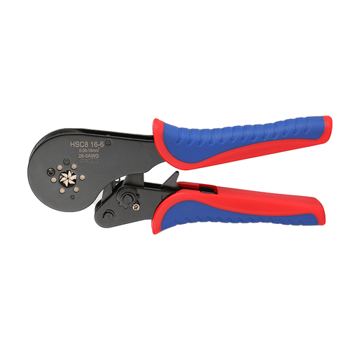 לוחץ סופיות רצ׳ט CASTOR TOOLS LSC10 16-6 | לחיצה משושה 0.08 – 16 מ״מ״ר