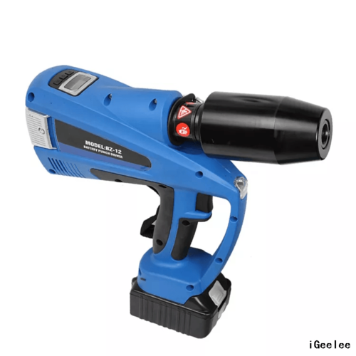 מנקב פאנץ׳ נטען CASTOR TOOLS CT-12A | כולל מנקבים, 2 סוללות ומטען מהיר