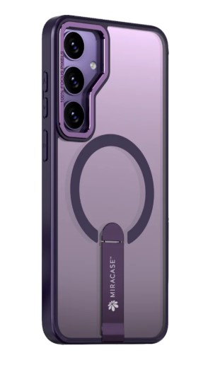 כיסוי פלסטיק סגול עבור Miracase Mirastand Samsung S25