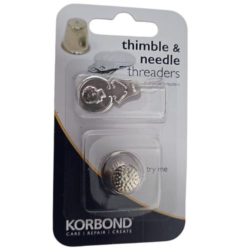 אצבעון ומשחילי חוט למחט KORBOND
