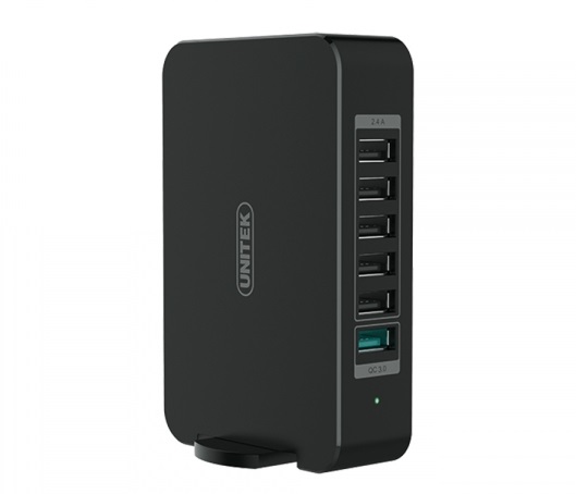 תחנת טעינת UNITEK YP535 6PORT USB SMART 60W