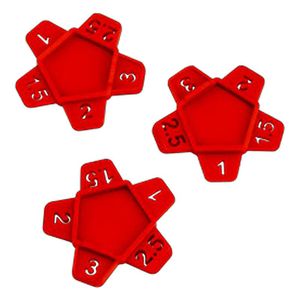 צלבני מרווח כוכביות לאריחים 50 יחידות - SOLID