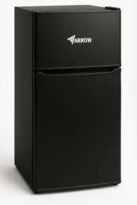 מקרר משרדי שחור כולל מקפיא בנפח 90 ליטר 601102-002 ARROW