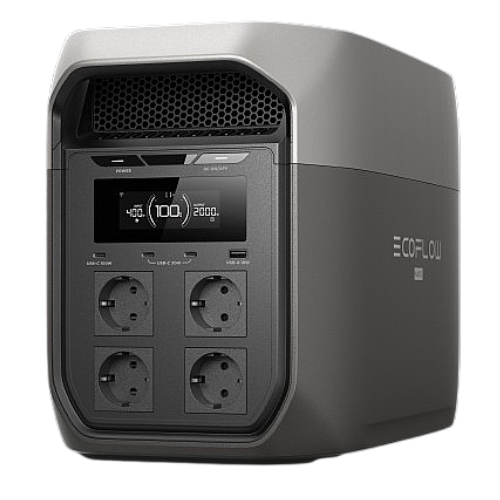 תחנת כוח EcoFlow DELTA 3 MAX לטעינה וגיבוי חשמל.