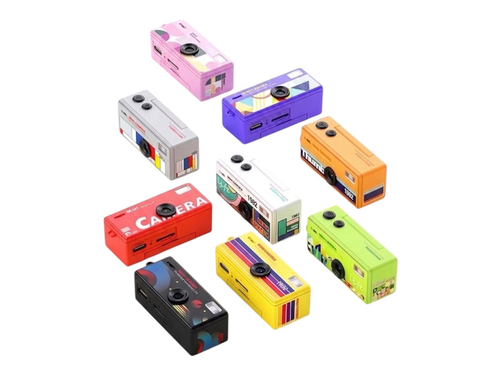 מצלמה דיגיטלית סלפי עם מסך מתקפל Mini Flip Digital Camera