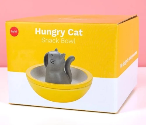קערת פיצוחים חתול רעב Hungry Cat 