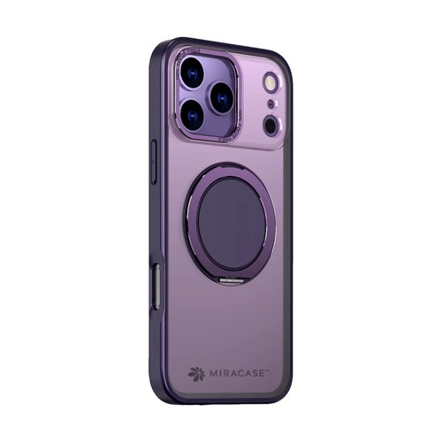 כיסוי סגול עבור Miracase Miraring iPhone 17 Pro