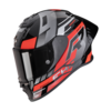 קסדת סקורפיון שחור / אדום - SCORPION EXO-R1 EVO II AIR ADRENALINE