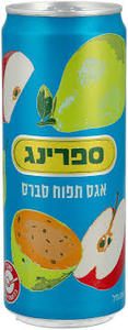 ספרינג אגס תפוח סברס 330 מל