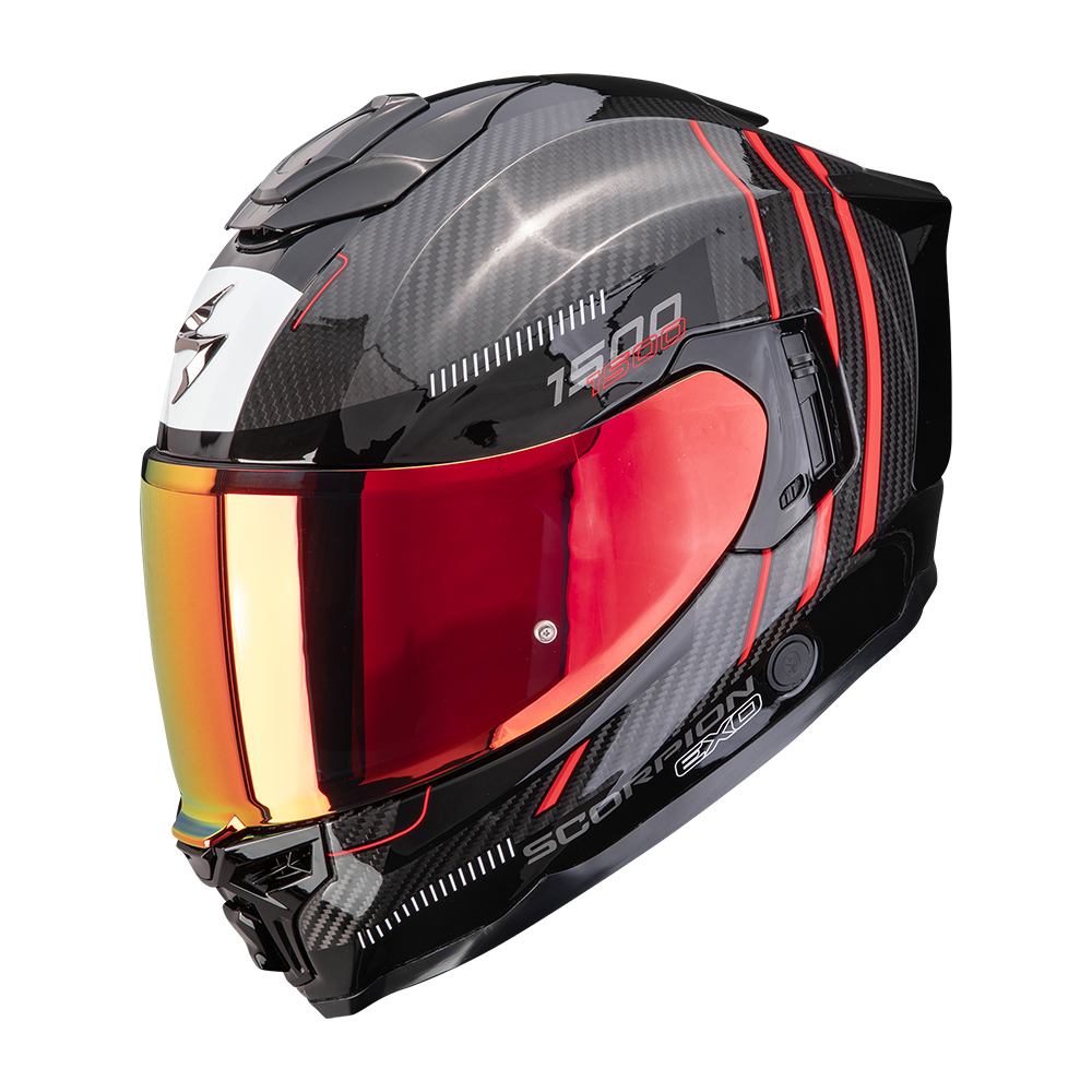 קסדת סקורפיון קרבון שח/אד - SCORPION EXO-1500 AIR ZITY 