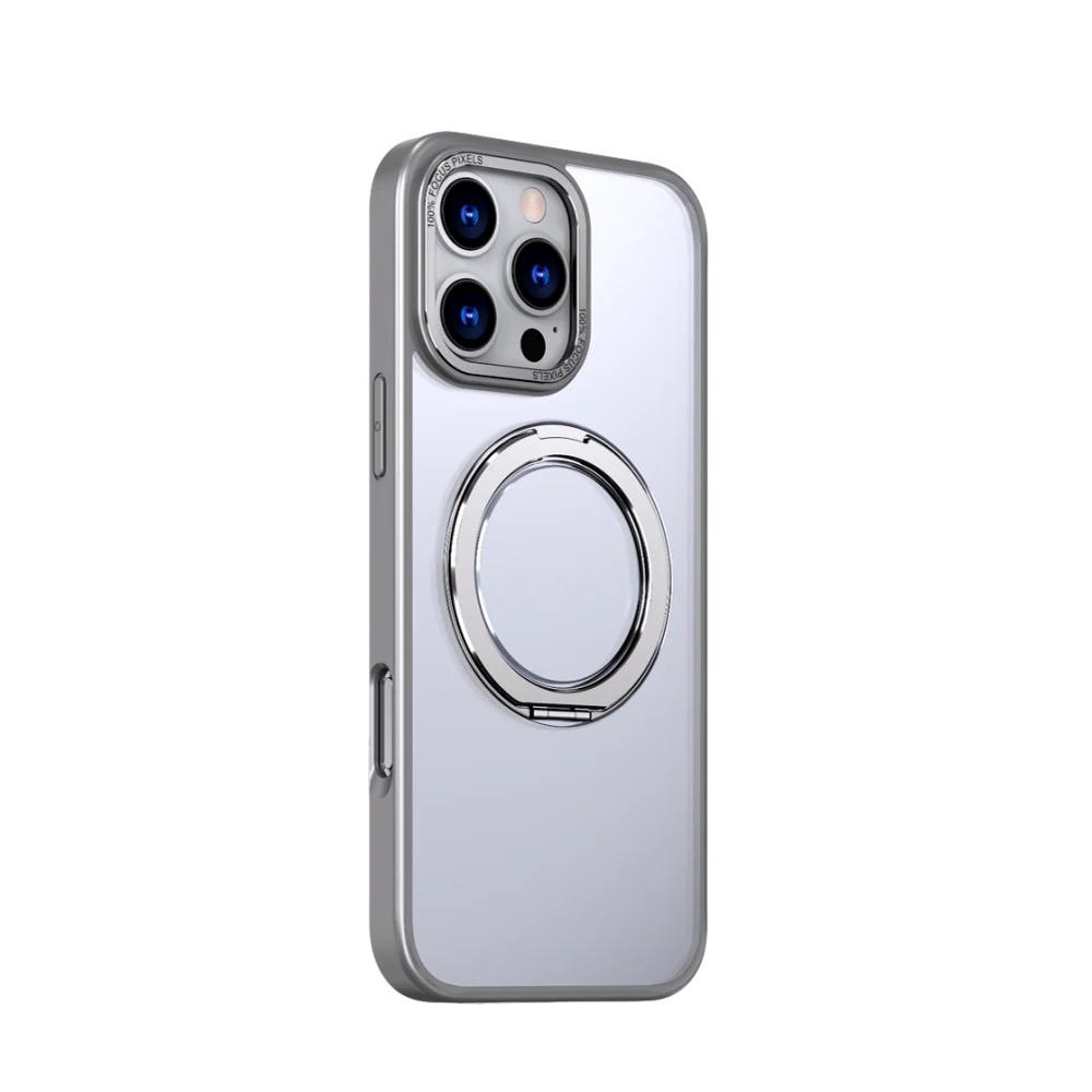 כיסוי אפור עבור Miracase Miraring iPhone 16 Pro