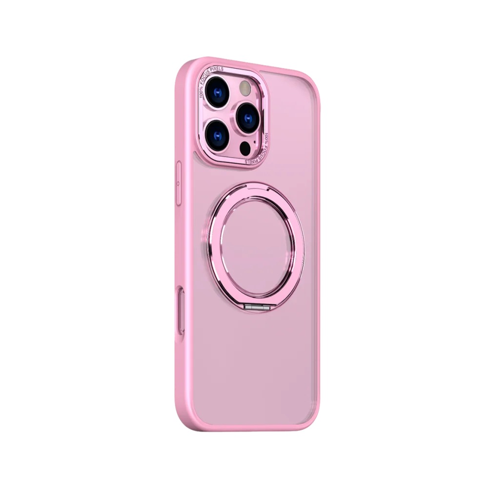 כיסוי ורוד עבור Miracase Miraring iPhone 16 Pro Max
