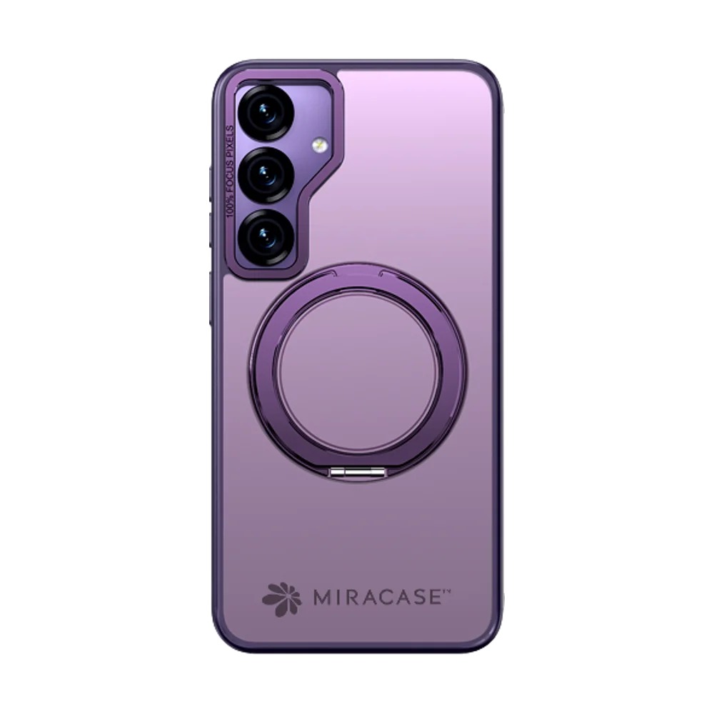 כיסוי סגול עבור Miracase Miraring Samsung S25