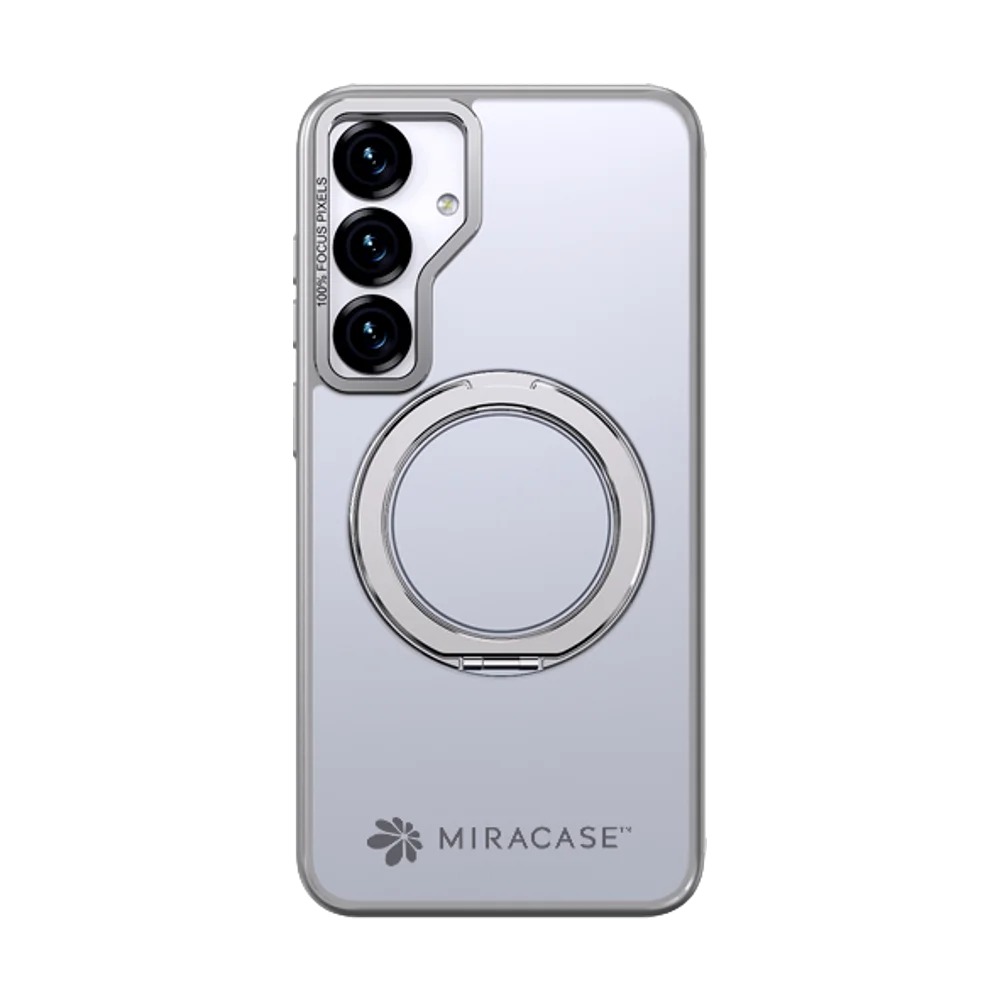 כיסוי אפור עבור Miracase Miraring Samsung S25 Plus