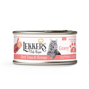 Lekkers Red Tuna & Shrimps 85g No.2 - Gravy