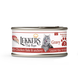 Lekkers Tuna with Chicken & anchovy 85g No.3 - Gravy