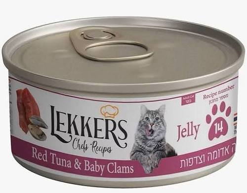 Lekkers Tuna & Baby Clams 85g No.14 - Jelly