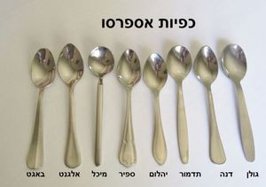 כפיות אספרסו לשוק המוסדי - מכסף