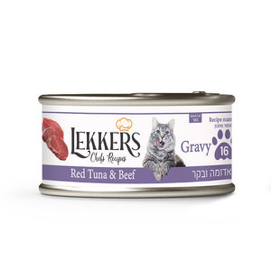 Lekkers Tuna & Beef 85g No.16 - Gravy