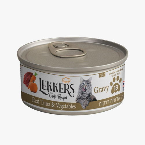 Lekkers Tuna & Vegetables 85g No.18 - Gravy