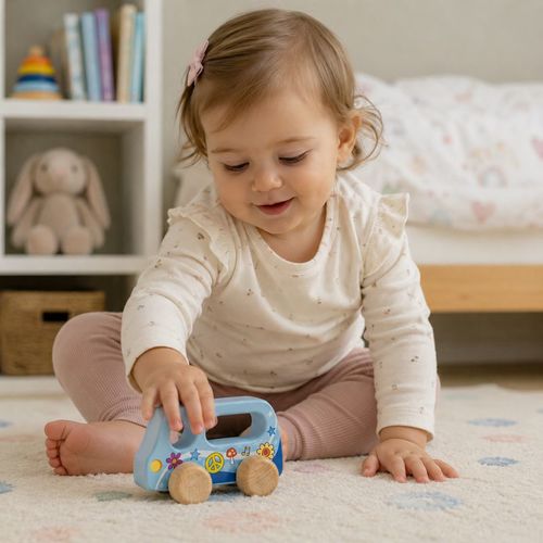 GOKI רכב לתינוק  צעצועי עץ 55829