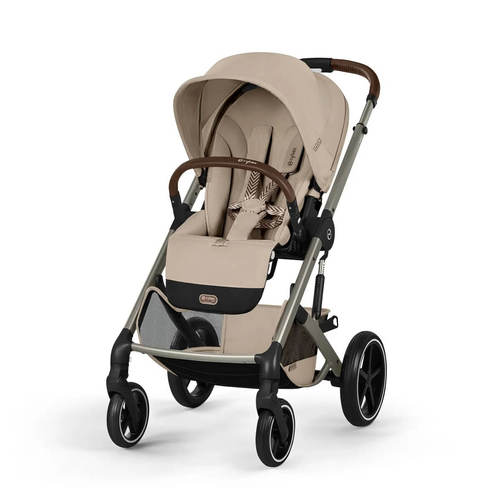 עגלת תינוק Balios TS6 עם אמבטיה וסלקל Cloud G צבע Cybex Almond Beige 