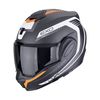 קסדת סקורפיון קרבון נפתחת שח/לב/כת - SCORPION EXO-TECH EVO COSY