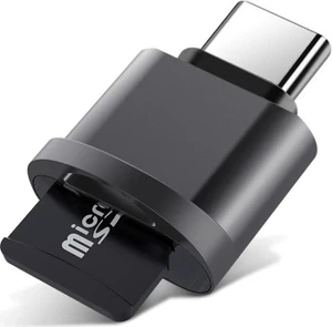 מתאם OTG מחיבור Type-C לכרטיס זיכרון Micro SD