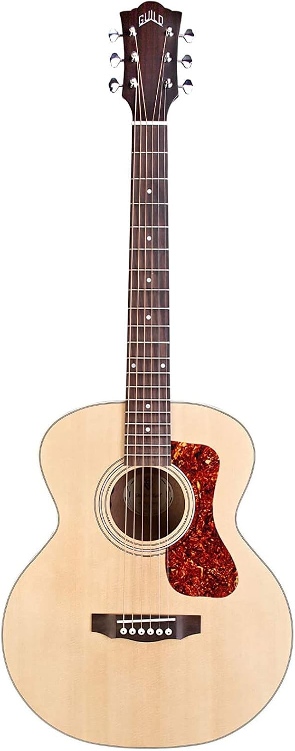 גיטרה אקוסטית מוגברת Guild Jumbo Junior Mahogany