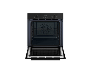 תנור בנוי 60 ס"מ ברטזוני Bertazzoni FMOD6093ESB1 זכוכית שחורה