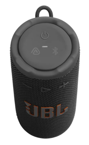 רמקול נייד אלחוטי JBL Grip עם Bluetooth 5.4 תאורת Ambient ועמידות IP68 בצבע Black