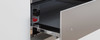 מגירת חימום דגם BERTAZZONI WD60B ברטזוני זכוכית שחורה