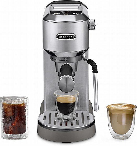 מכונת אספרסו Delonghi Dedica Duo EC890M נירוסטה