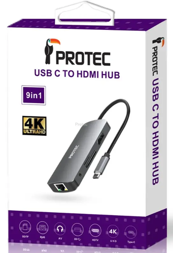 מולטיפורט  PROTEC DM187 - 9 In 1