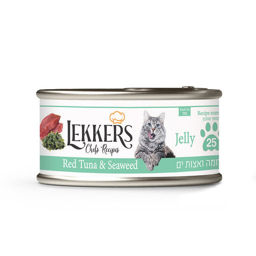 Lekkers Tuna & Seaweed 85g No.25 - Jelly