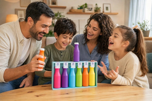 נחש ת'בקבוק - משחק חברה וניחוש צבעים קורע מצחוק לכל המשפחה