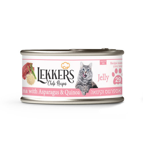 Lekkers Tuna with Asparagus & Quinoa 85g No.29 - Jelly