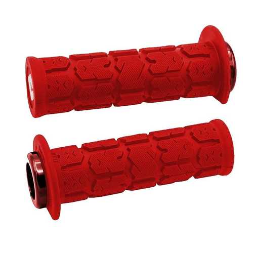 ODI ROGUE 2.1 ATV LOCK-ON GRIPS - גריפים לטרקטורון עם נעילה אדום