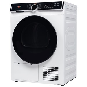 מייבש כביסה קונדנסור פתח חזית 8 ק״ג Heat Pump דגם WM-MDK8-CH03B/W מבית KMG - לבן