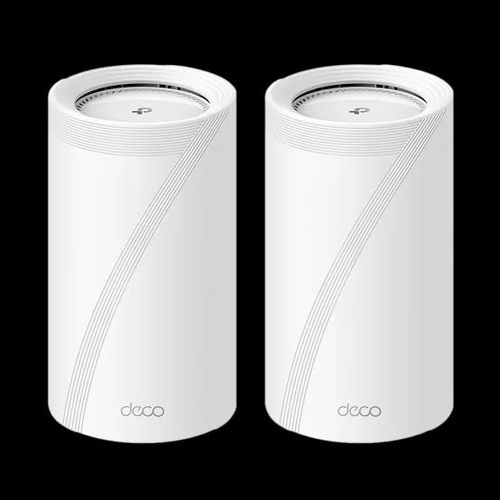 מגדיל טווח אקסס עגול עומד TPLINK BE65 DECO BE9300 WIFI7 MESH TRI-BAND