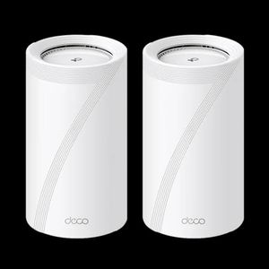 מגדיל טווח אקסס עגול עומד TPLINK BE65 DECO BE9300 WIFI7 MESH TRI-BAND